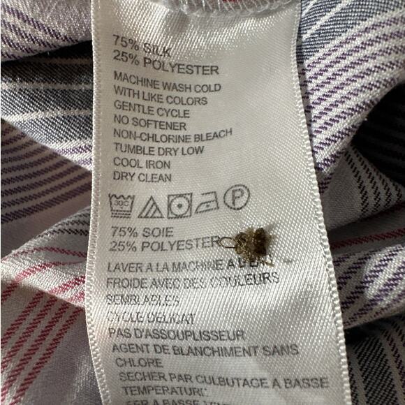 Tommy Bahama Island Zone Silk Blend Short Sleeve Button Up Casual Shirt Sz XL - Picture 12 of 12